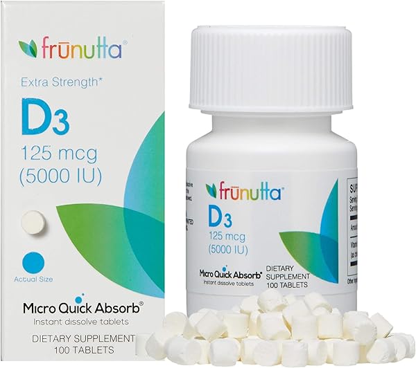 Frunutta Vitamin D3 5000 IU Under The Tongue  in Pakistan