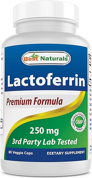 Lactoferrin 250 mg Veggie Capsule, Supports H in Pakistan