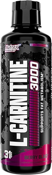 L-Carnitine 3000 (31 Servings, Berry Blast) | Liquid Shots, Stimulant Free | Supports Muscle Recovery For Men and Women in Pakistan