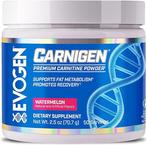 Carnigen Watermelon | Carnitine Fat Burning Powder, Carnitine Tartrate, Acetyl-l-carnitine, Carnitine Orotate, Carnitine Fumarate, Bioperine | 50 Servings in Pakistan