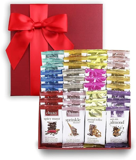 Share the Love Assorted Milk and Dark Mini Gourmet Chocolate Bars Gift Box | Sampler For Holiday, Birthday, Valentines, Thank You, Corporate Gift Baskets | 36 Bars, 0.39 oz Each in Pakistan