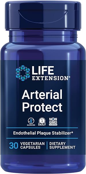 Arterial Protect - Blood Pressure Supplement for Heart Health - with gotu kola and Pycnogenol dried French maritime pine bark extracts - Gluten-Free, Non-GMO, Vegetarian - 30 capsules in Pakistan