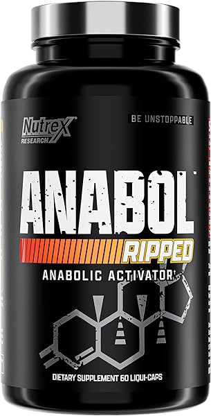 Anabol Ripped Anabolic Muscle Builder for Men, 2-in-1 Muscle Builder and Shredding Supplement, (60 Count) in Pakistan