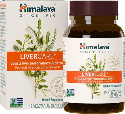 LiverCare for Total Liver Support, Cleanse and Detox, Protects Cells & Enzymes, 375 mg, 42 Capsules, 3 Week Supply in Pakistan