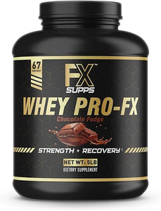 Whey Pro-FX Protein Powder (Chocolate) Ideal Post Workout Recovery Supplement with Naturally Occurring BCAA for Men and Women, Supports Muscle Recovery and Strength, 5.0 Pound in Pakistan