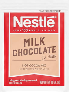 Nestle Hot Chocolate Packets, Milk Chocolate Flavor Hot Cocoa Mix, Made with Real Cocoa, 0.71 oz Sachets, Bulk Pack (60 Count) in Pakistan