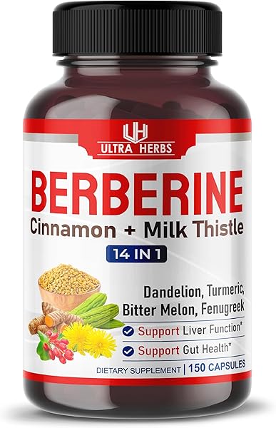 Premium Berberine 12,200MG with Cinnamon, Mil in Pakistan