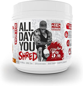 5% Nutrition Rich Piana AllDayYou Shred BCAA Powder | Amino Acid Supplement for Weight Loss | Elite Fat Burning Pre Workout for Energy, Hydration, Endurance & Recovery (Southern Sweet Tea) in Pakistan
