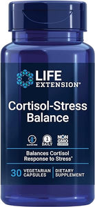 Cortisol-Stress Balance - Plant Extracts with Green Tea Extract to Support Already-Healthy Levels of Stress Hormone Cortisol - Non-GMO, Gluten-Free – 30 Vegetarian Capsules in Pakistan