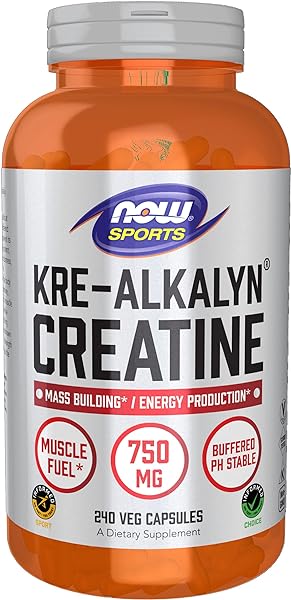 Sports Nutrition, Kre-Alkalyn Creatine 750 mg, Mass Building*/Energy Production*, 240 Veg Capsules in Pakistan