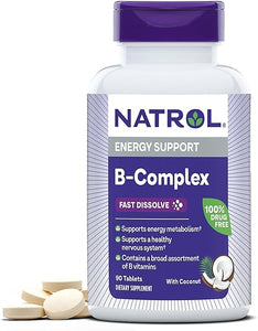BComplex Fast Dissolve Tablets Flavor, Coconut, 90 Count in Pakistan