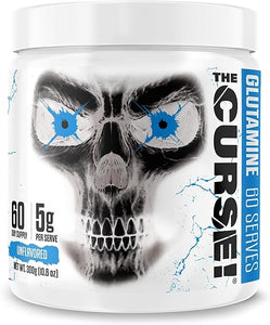 The Curse! Glutamine, L-Glutamine Powder 5g - Support Muscle Recovery, Post Workout, 60 Servings, Unflavored in Pakistan