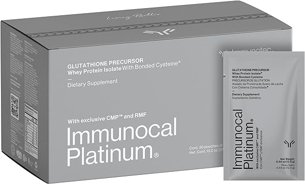 Platinum® Glutathione Precursor – Whey Protein Isolate, Anti-Aging, Skin + Cell Renewal, Immune Support, Detox + Bone Support | Fat and Sugar Free, Lactose-Intolerant Friendly | 30 Servings in Pakistan in Pakistan