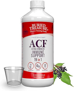 Buried Treasure ACF Extra Strength Immune Support, 16oz. with Dose Cup, Vitamins and Herbs, Dietary Immunity Boost Supplement in Pakistan