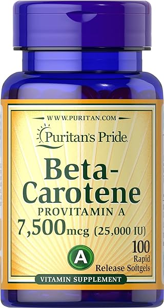 Beta Carotene for Immune and Eye Health to Support a Healthy Immune System 100 Softgels in Pakistan in Pakistan