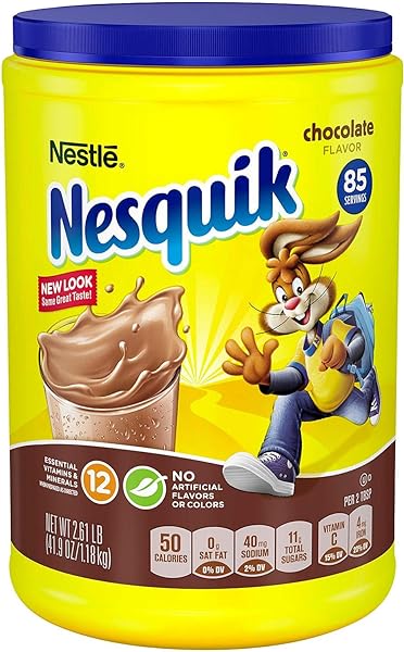 Nestle Nesquik Chocolate-Flavored Powder (2.6 in Pakistan