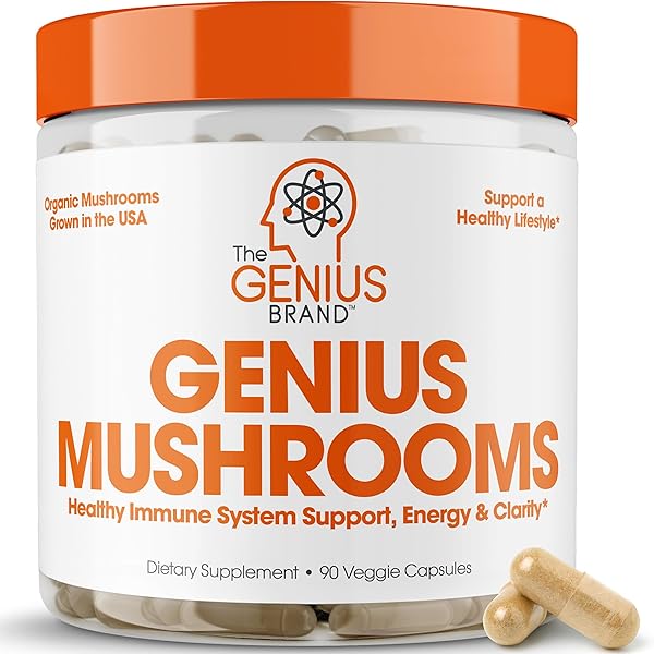 Genius Mushroom - Lions Mane, Cordyceps and R in Pakistan