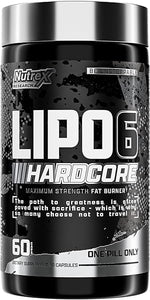 Lipo-6 Hardcore Supplement, Supports Metabolism & Energy, Dietary Capsules – 60 Count in Pakistan
