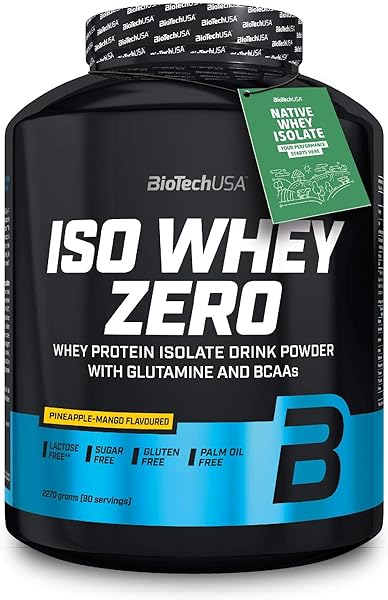 Biotech USA Iso Whey Zero 2.27kg Pineapple Mango by BiotechUSA in Pakistan