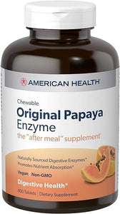 Original Papaya Digestive Enzyme Chewable Tablets - Promotes Nutrient Absorption and Helps Digestion - 600 Count (200 Total Servings) in Pakistan