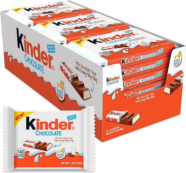 Kinder Chocolate, 18 Four Count Packs, Milk C in Pakistan