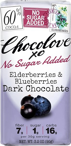 Chocolove XO No Sugar Added Elderberries and  in Pakistan