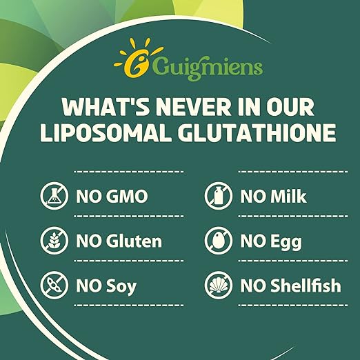 Liposomal Glutathione Skin Whitening Supplement with Antioxidants