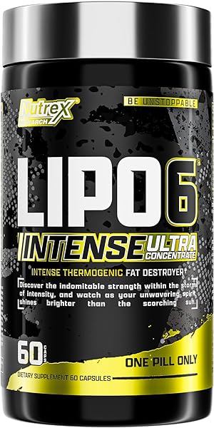 Lipo6 Black Intense Ultra Concentrate Thermogenic Fat Burner | Weight Loss Supplement | 60 Diet Pills in Pakistan in Pakistan