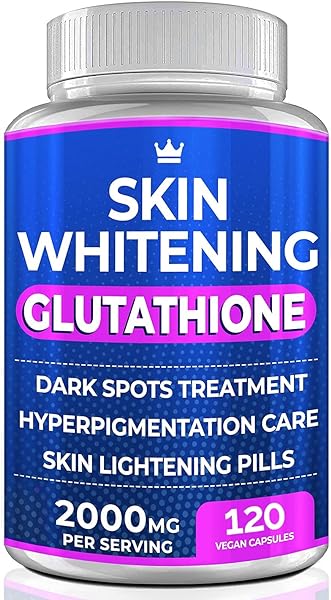 Glutathione Whitening Pills - 120 Capsules 20 in Pakistan