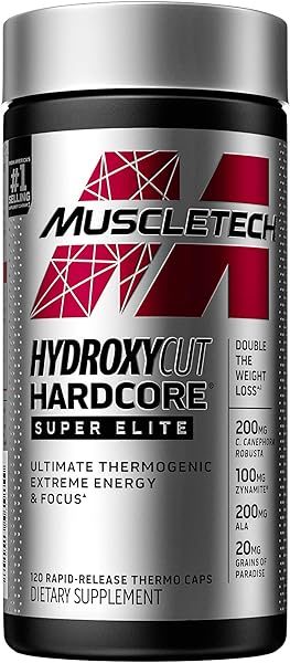 Weight Loss Pills for Women & Men MuscleTech Hydroxycut Hardcore Super Elite Weight Loss Supplement Pills Energy Pills Metabolism Booster for Weight Loss Intense Focus + Sensory120 Pills in Pakistan