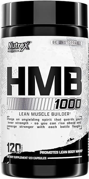 HMB 1000 MG | Supports Muscle Recovery, Reduce Skeletal Muscle Damage, Increased Strength, Prevent Muscle Loss | 120 Capsules in Pakistan