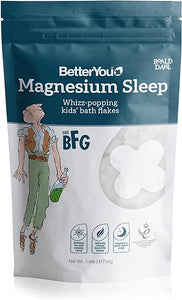 Magnesium Sleep Kid’s Bath Flakes - Bath Salts with Popping Candy - Bath Soak with Natural Magnesium - Relaxing Lavender for Sleep - 1.6 lb in Pakistan