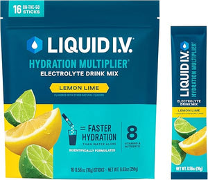 Liquid I.V.® Hydration Multiplier® - Popsicle Firecracker - Hydration Powder Packets | Electrolyte Powder Drink Mix | Convenient Single-Serving Sticks | Non-GMO |1 Pack (16 Servings) in Pakistan