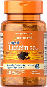 Lutein 20 mg with Zeaxanthin Softgels, Supports Eye Health, 120 Count in Pakistan