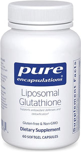 Pure Encapsulations Liposomal Glutathione - Immune Support & Liver Detox* - Antioxidant Protection - with Setria Glutathione - Non-GMO - 60 Softgel Capsules in Pakistan