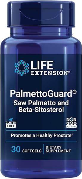 PalmettoGuard Saw Palmetto & Beta-Sitosterol – Supports Healthy Prostate Function & Hormone Metabolism Health – Supplements for Men - Gluten-Free, Non-GMO – 30 softgels in Pakistan in Pakistan