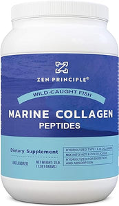 Marine Collagen Peptides Powder 3 lb. Wild-Caught Fish, Non-GMO. Supports Healthy Skin, Hair, Joints, and Bones. Hydrolyzed Type 1 & 3 Protein. Amino Acids, Unflavored, Easy to Mix. in Pakistan