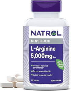 L-Arginine Tablets, Promotes Stamina and Performance, Supports Sexual and Vascular Health, Contains Nitric Oxide with B Vitamin Complex, Amino Acid, Extra Strength, 3000mg, 90 Count in Pakistan