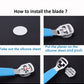 8 Piece Set Foot Rasp High Stainless Steel Remover Exfoliating Heel Sharpener Dead Skin Crackles Removal Nail Foot Care Tool