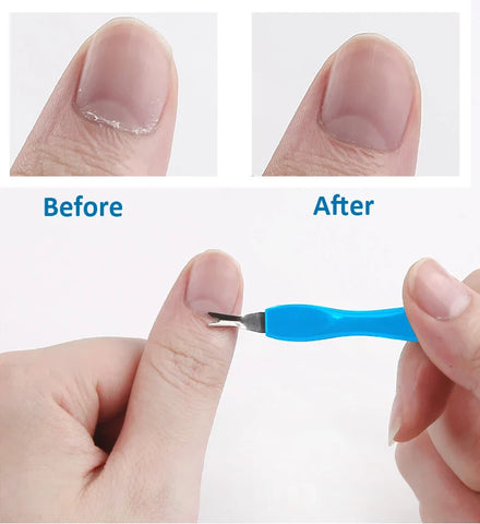 8 Piece Set Foot Rasp High Stainless Steel Remover Exfoliating Heel Sharpener Dead Skin Crackles Removal Nail Foot Care Tool
