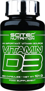 VITAMIN D3 250 Capsules by Scitec Nutrition in Pakistan