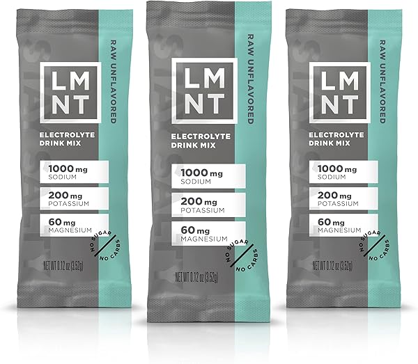 LMNT Zero Sugar Electrolytes - Raw Unflavored Salt | Drink Mix | 30 Count in Pakistan in Pakistan