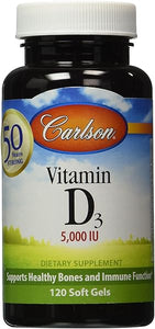 Labs Vitamin D3 5000 IU Soft Gels, 120 Count in Pakistan