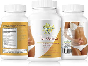 Tan Optimizer –Great Tanning Pills with Beta Carotene Vitamin A (25,000 IU) Immune System Great Cellular Antioxidant Support Copper, Lycopene, Selenium, Zinc & Many More Vitamins, 30 Count (Pack of 1) in Pakistan