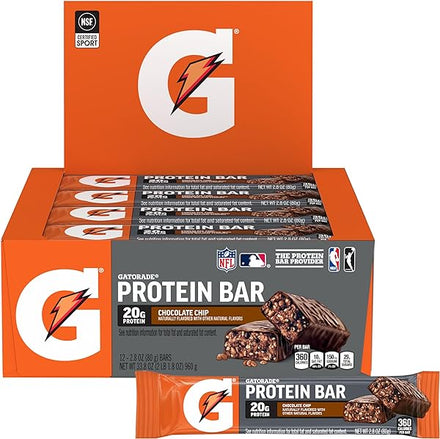 Whey Protein Recover Bars, Chocolate Chip, 2.8 ounce(Pack of 12) in Pakistan