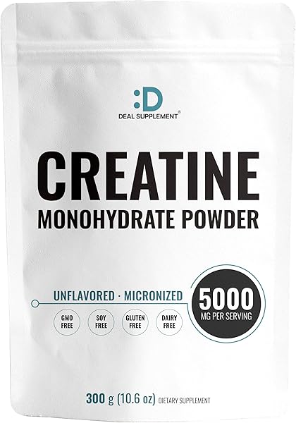 Creatine Monohydrate Powder 300 Grams (60 Ser in Pakistan