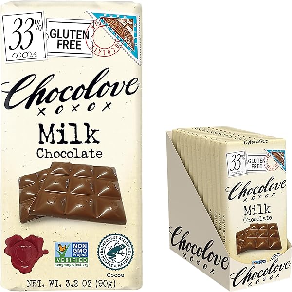 Chocolove Creamy Milk Chocolate Bars | 33% Co in Pakistan