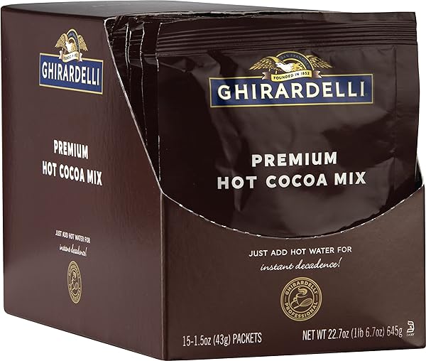 Premium Hot Cocoa Envelopes, Rich chocolate, 22.7 Ounce (Pack of 15) in Pakistan in Pakistan