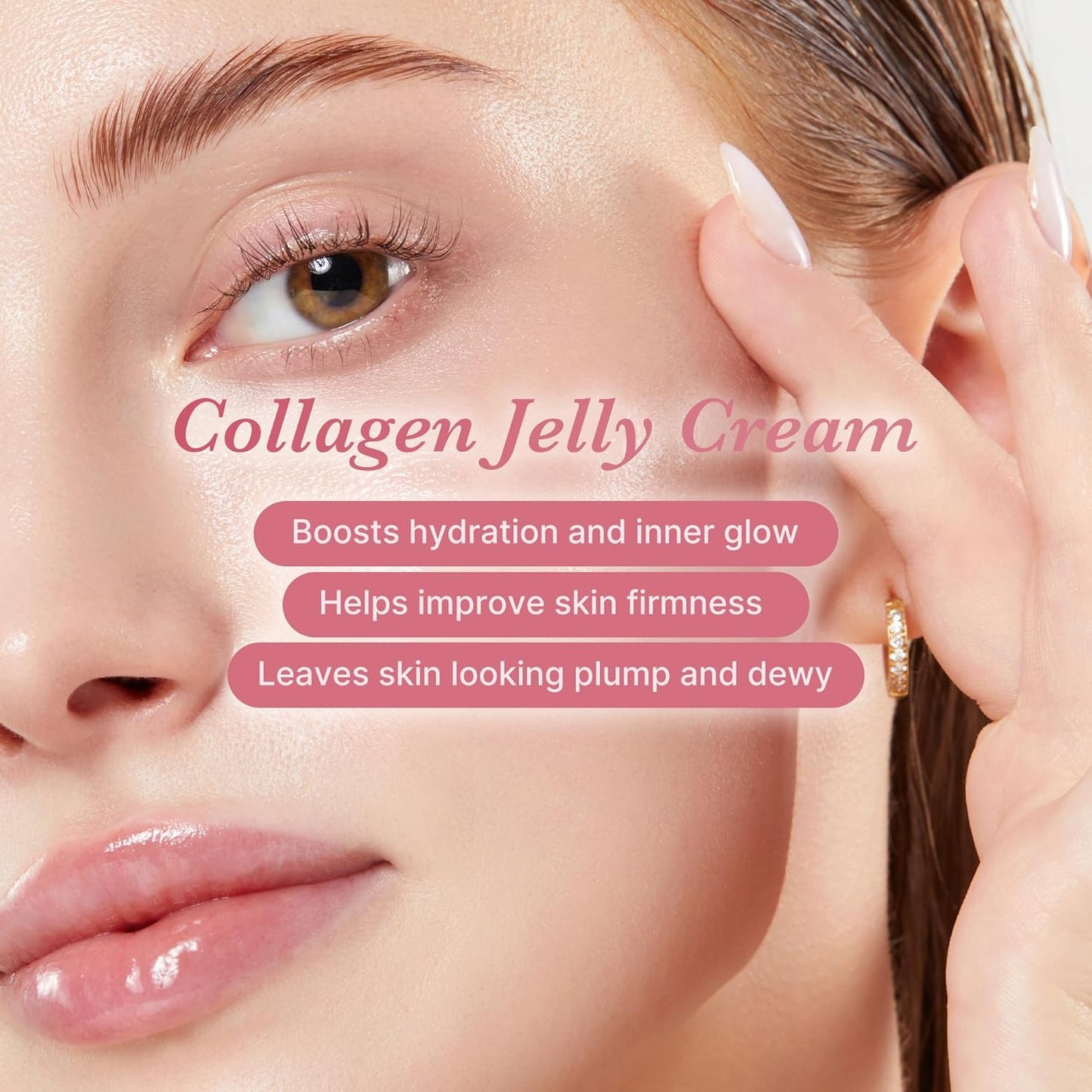 medicube Korean Collagen for Beginner: Collagen Overnight Wrapping Peel Off Facial Mask Pack and Jelly Cream (1.69 Fl Oz (50ml)