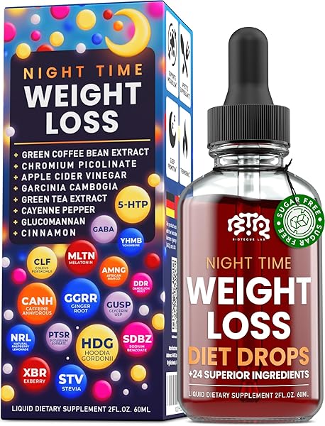 Night Time Weight Loss Diet Drops - Appetite  in Pakistan